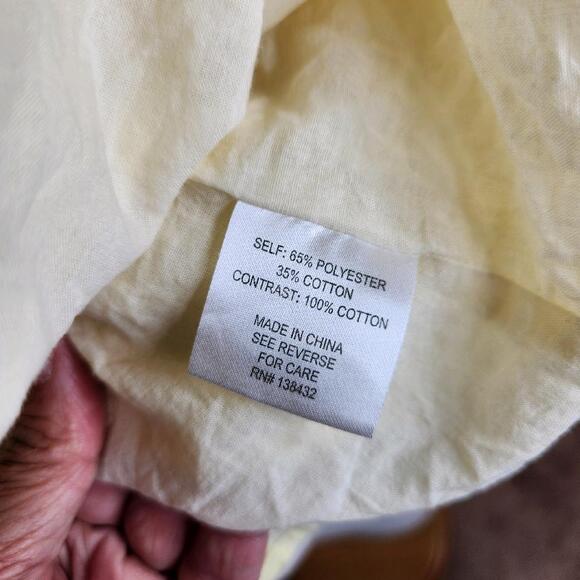 Modcloth Everyday Vacay Sleeveless‎ Dress Women's Size 14 Yellow - Picture 10 of 11